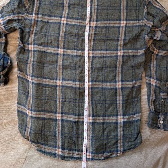 J Crew Double Weave Slim Fit Plaid Shirt - M - Picture 5 of 5